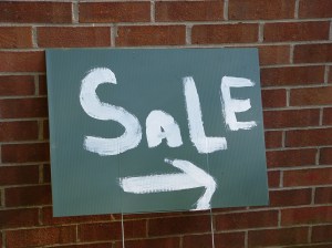 sale sign